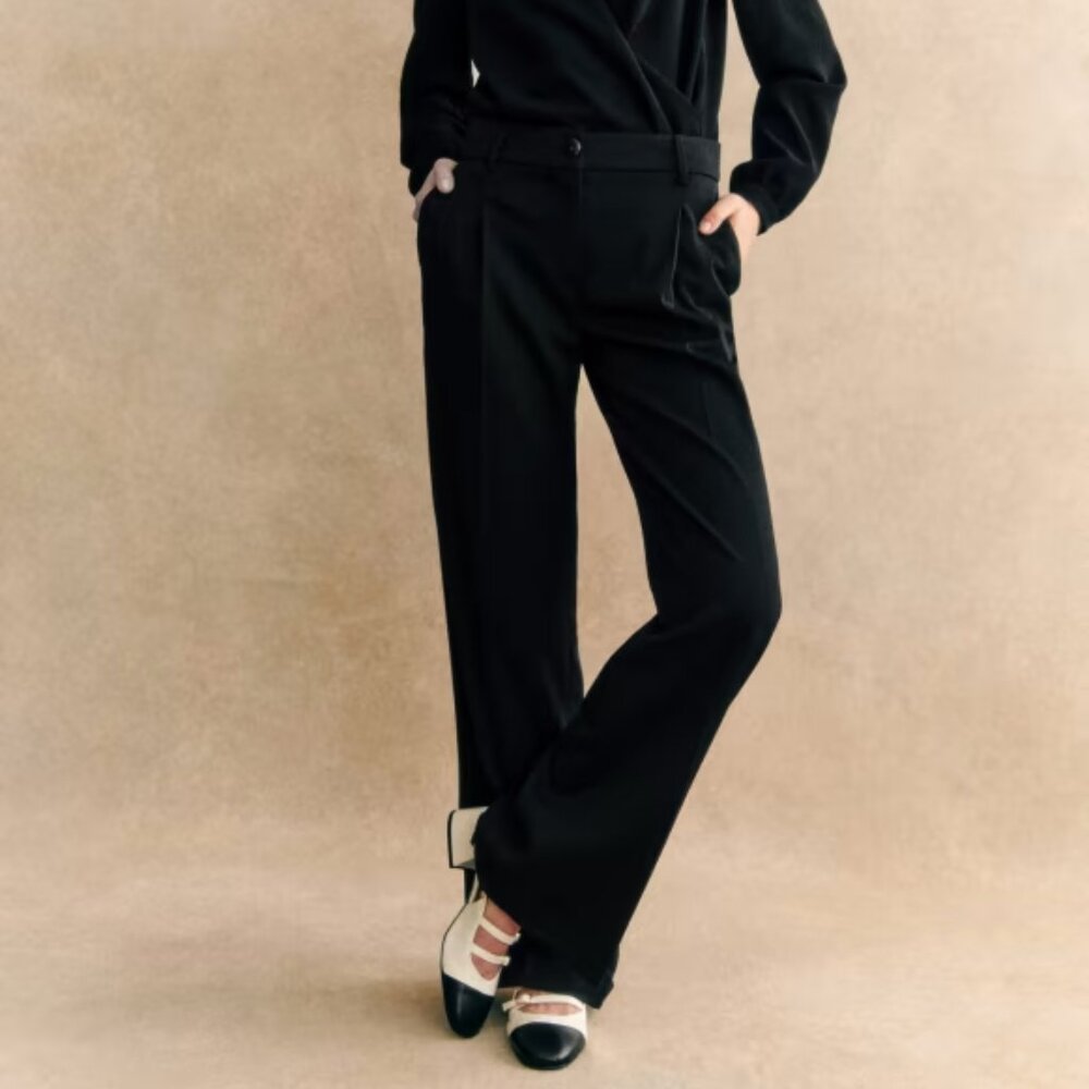 Sezane Giacomo Black size 4 or 36.